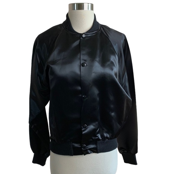 Vintage I Love Lucy Satin Bomber Jacket UCF 1991 TM: Lucy CBS Inc. Gold Graphic - Picture 16 of 16